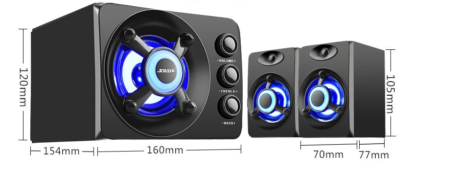 LED Desktop Sound System