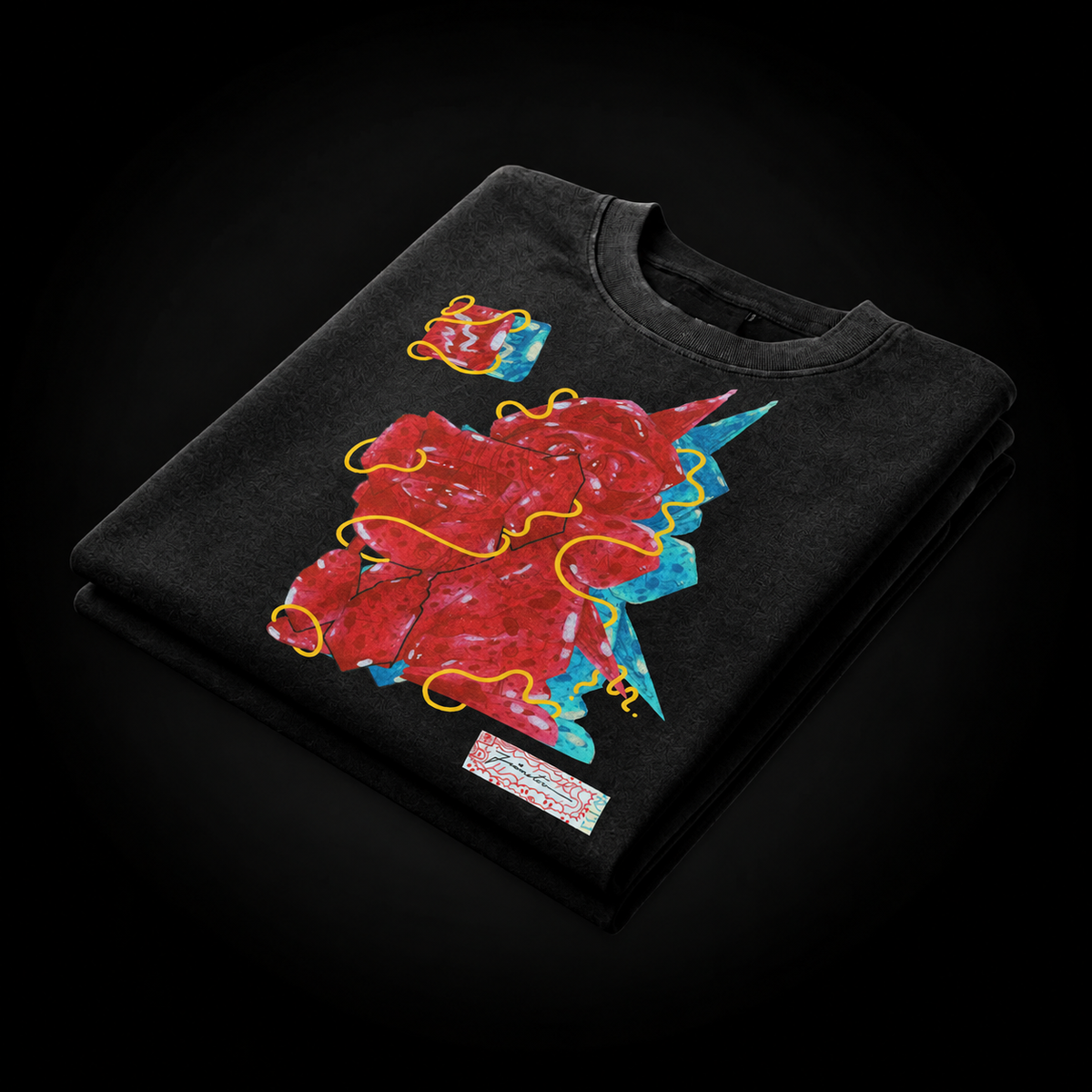 Diameter- Volcanic rock Aztec series "Mario Bunny Chase"