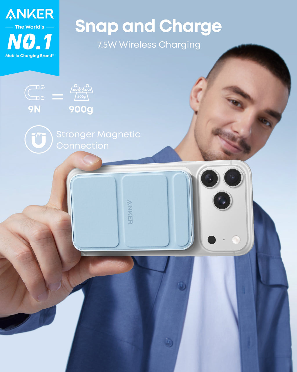 Anker 622 Magnetic Charger (MagGo)