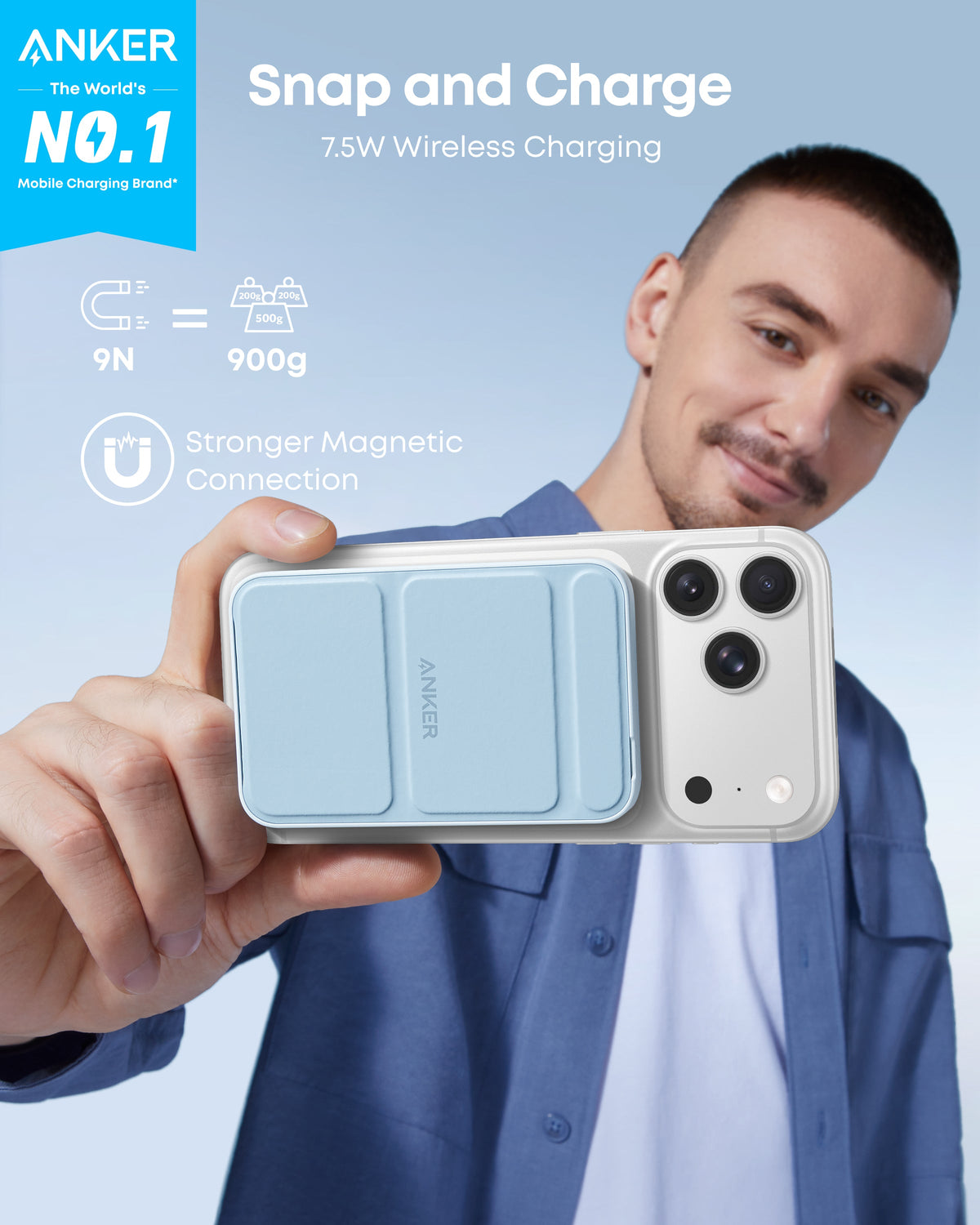 Anker 622 Magnetic Charger (MagGo)
