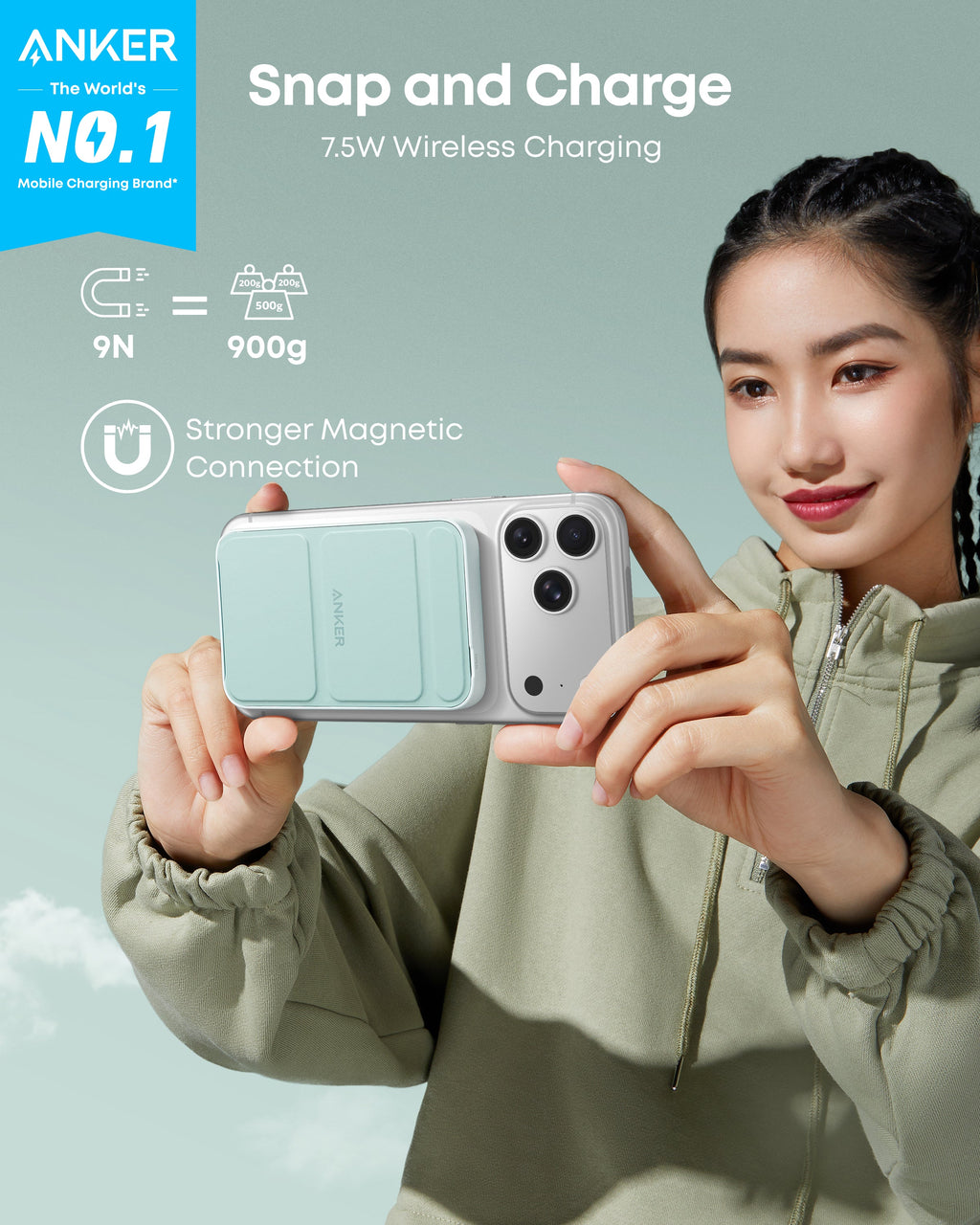 Anker 622 Magnetic Charger (MagGo)