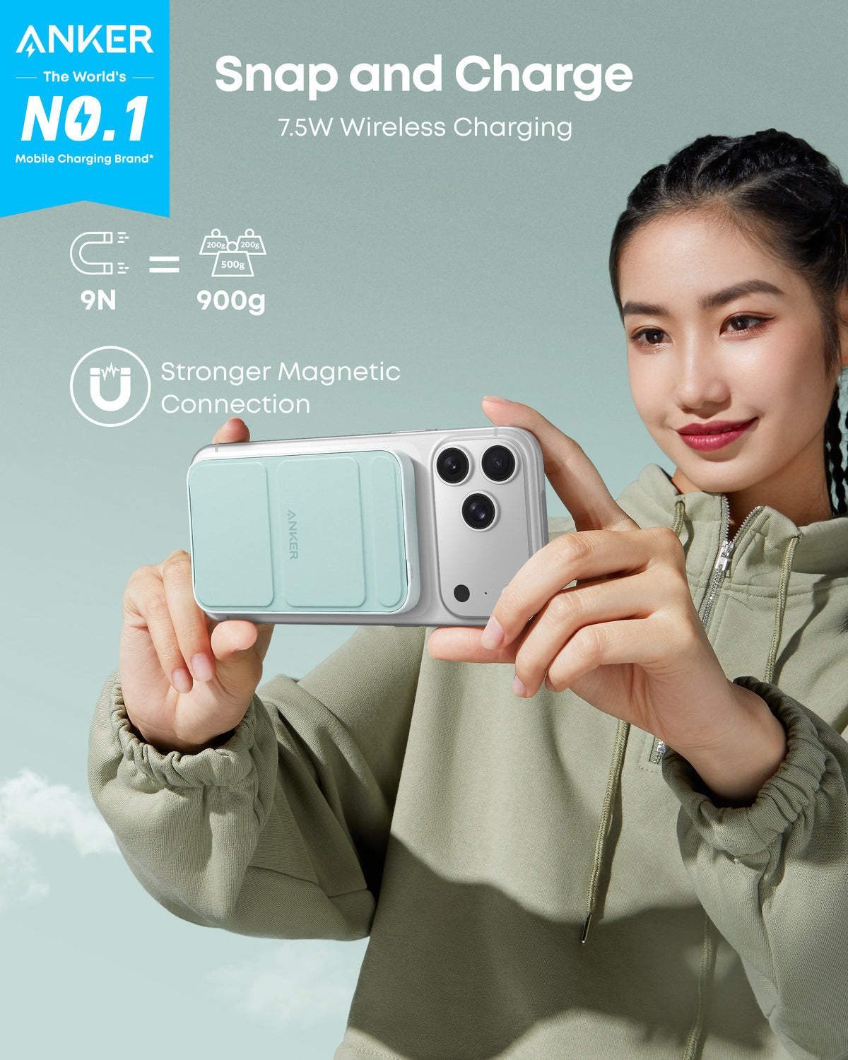 Anker 622 Magnetic Charger (MagGo)