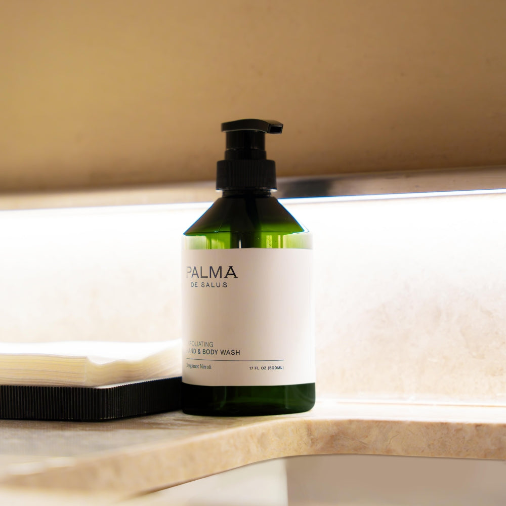 Plant-Based Exfoliating Hand & Body Wash | Bergamot Neroli