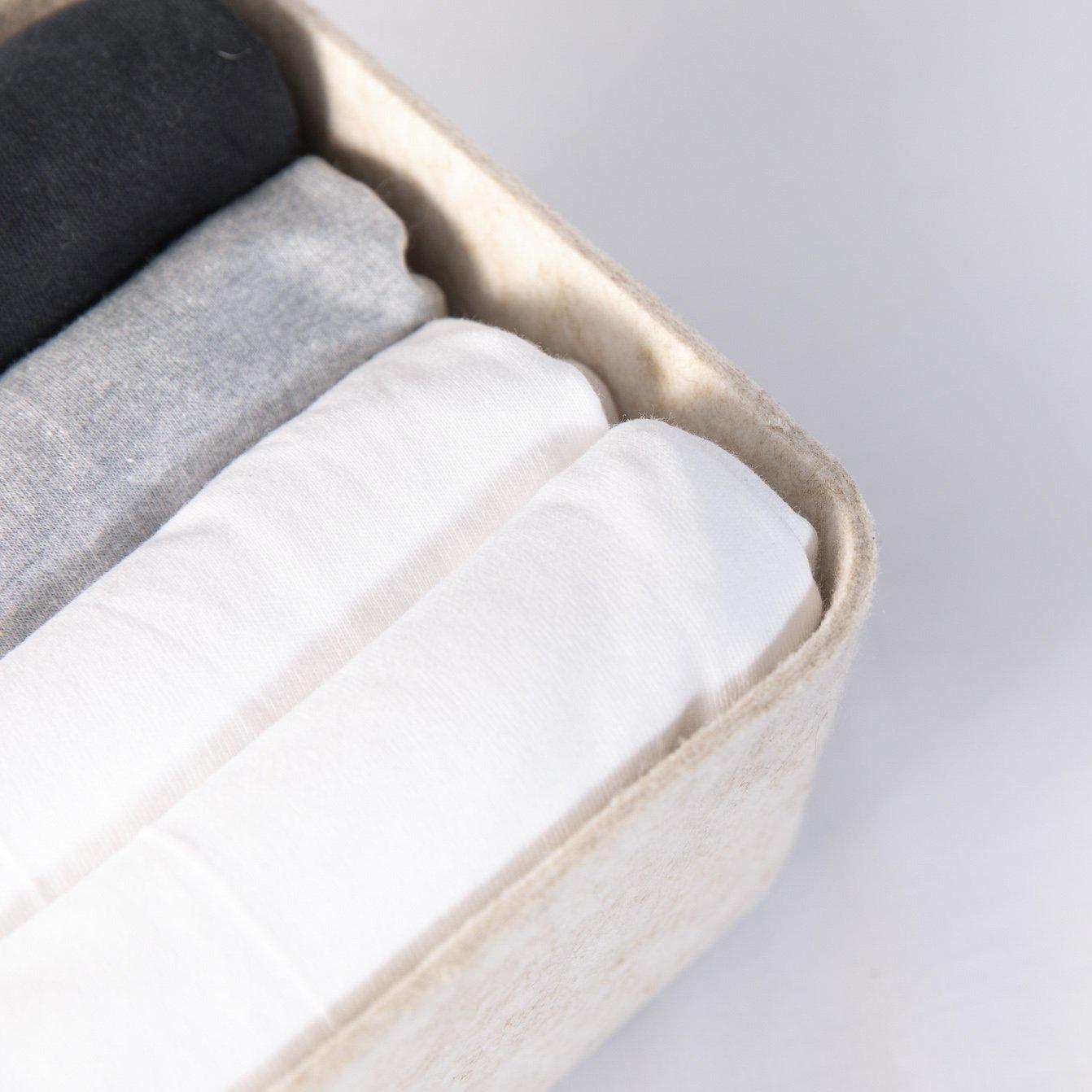 Sculpted Bin - Long | Set of 3