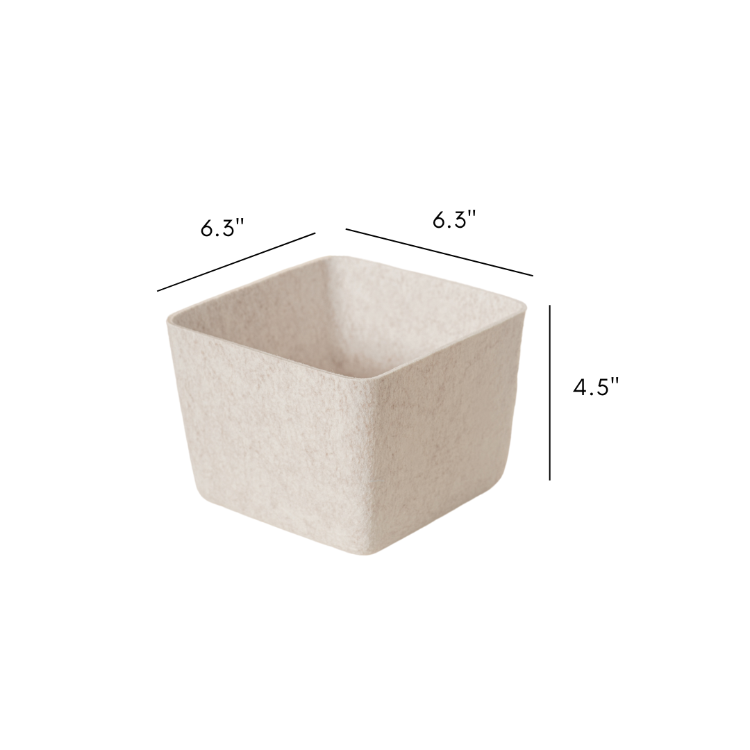 Luxury Storage Bins - Petite with Lid | SET OF 3