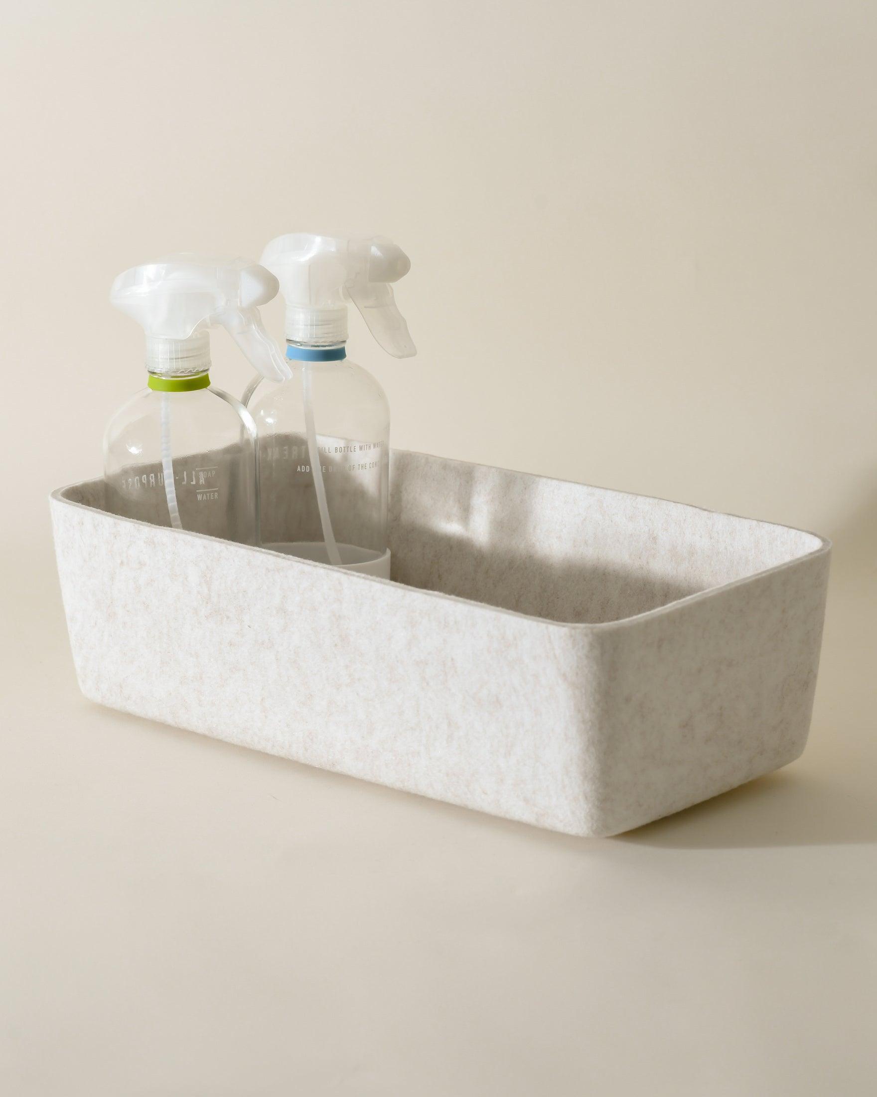 Sculpted Bin - Long | Set of 3