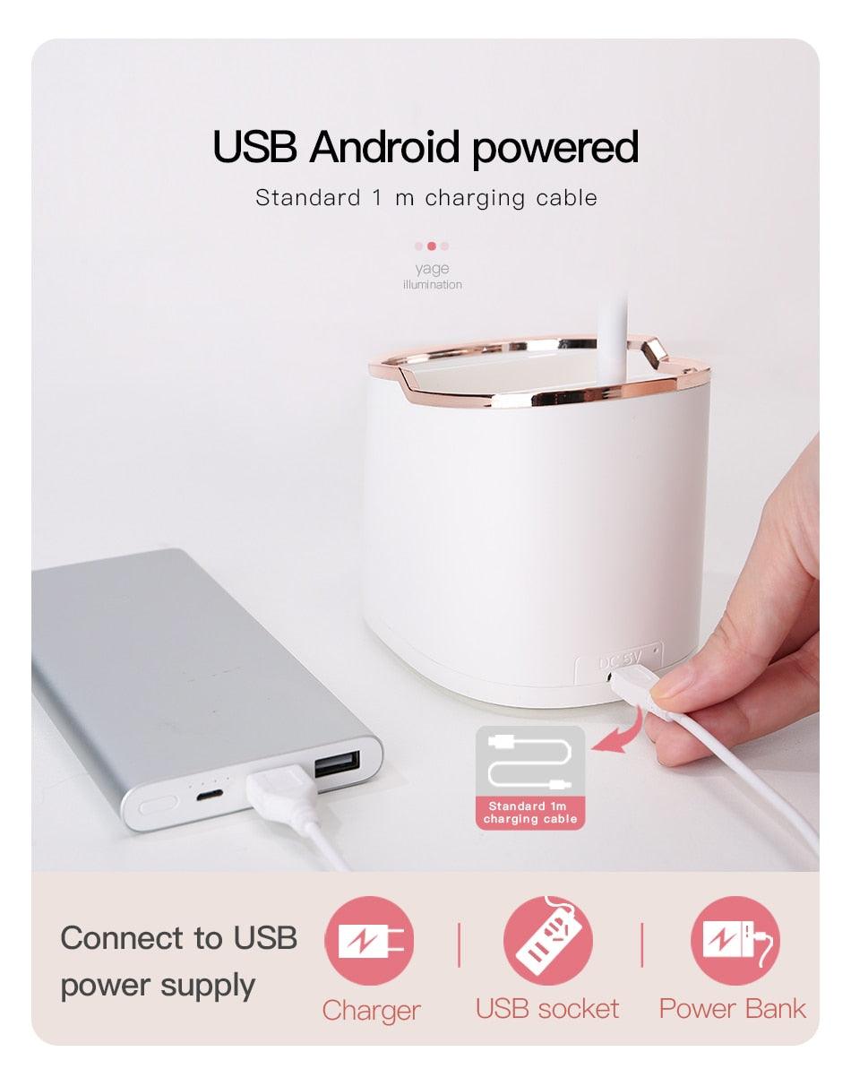 Rechargeable Table Lamp and Pen Holder