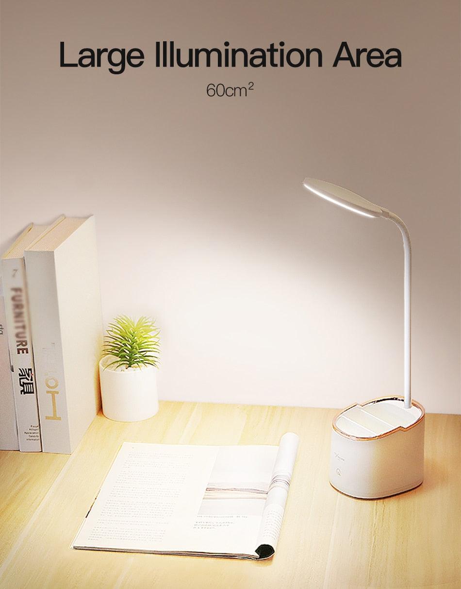 Rechargeable Table Lamp and Pen Holder